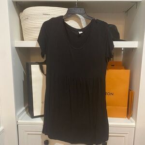 Black maternity shirt 